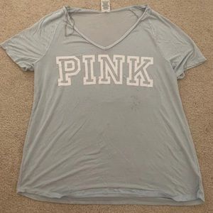 Pink Victoria's Secret Mint T-Shirt